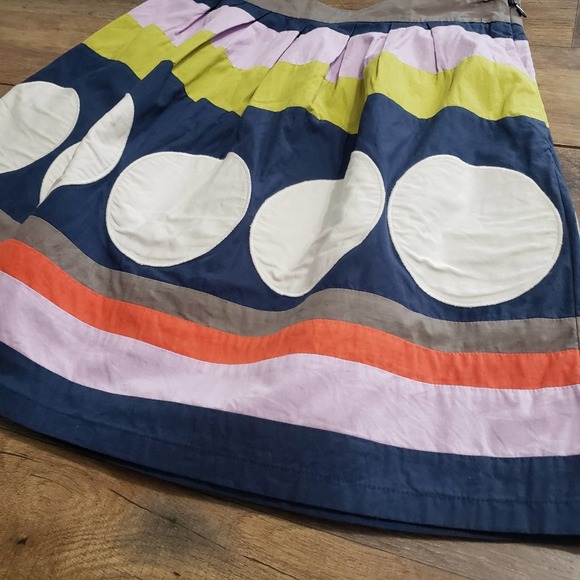 Boden Multi-Color Mini Skirt - Picture 2 of 9
